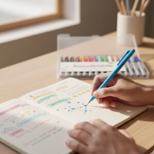 Estuche de Bolígrafos de Gel SmoothGlide (12 Colores)